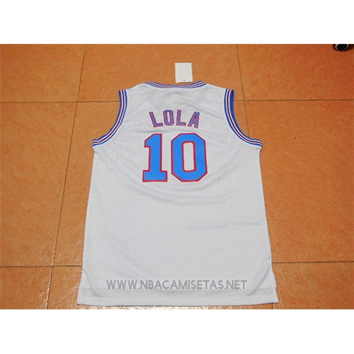 Camiseta Tune Squad Lola Bunny NO 10 Blanco